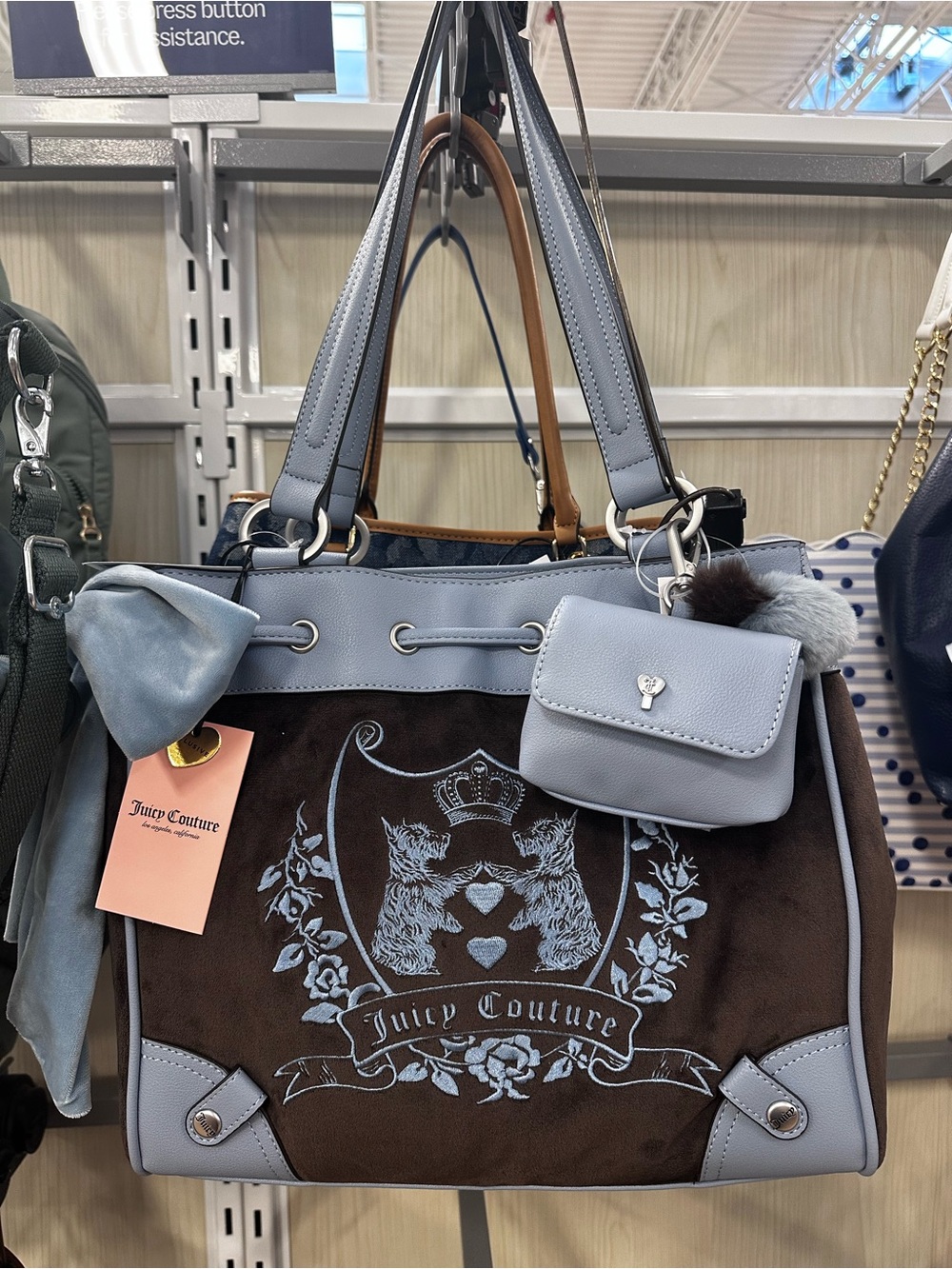 Juicy Couture Bag Scottie Dog Daydreamer